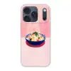 Rijst - Illustratie - Kom - Groente Telefoonhoesje iPhone 17 Pro klein -3d