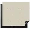 Lichtbeige - Terrazzo - Grijs Inductie beschermer vinyl 3mm middel 274 -3d