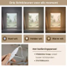 Bos - Dieren - Groen Light Box met kabel (Kinderlampje) klein -USP_lichtkleurNL