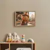Bever - Bouw - Bouwhelm - Dier Light Box met batterij (Wandlamp kind) middel -sfeer2_kind