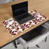 Abstract - Bladeren - Burgundy Muismat XXL klein 681 -sfeer1