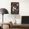 Stilleven met bloemen in een glazen vaas - Schilderij van Jan Davidsz. de Heem plexiglas 5mm klein -sfeer6