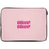 Bisou - Roze - Schaduw laptophoes neopreen klein -zkaufland3dotto