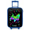 Neon controller op zwart Kinderkoffer - Blauw klein -zz3dotto