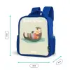 Otter - Strandbal - Water Kinderrugzak - Blauw middel -productfoto_formaten
