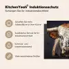Stier - Kleurrijk - Hoorns Inductie beschermer vinyl 3mm middel -tsfeer2_DE