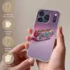Hotdog - Steentjes - Glitters - Paars Telefoonhoesje iPhone 17 Pro klein -sfeer3_NL