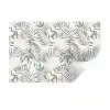 Bohemian - Bladeren - Bloemen - Tropisch Muursticker klein -3d