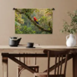 Ara - Jungle - Rood Wandkleed katoen klein -sfeer6