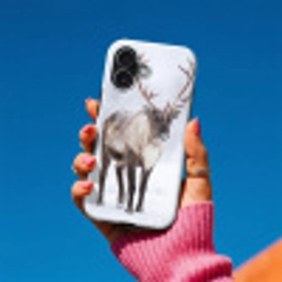 Rendier - Gewei - Toendra - Sneeuw - Wild Toughcase MagSafe Apple iPhone 17 klein -Sfeer1V