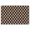Bruin - Ruitpatroon - Geometrisch Placemat vinyl groot 368 -zzsfeer1_Kitchenyeah-website