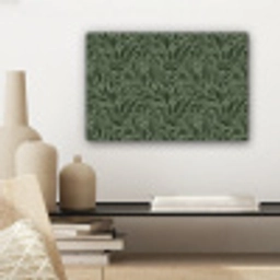 Bladeren - Organisch - Groen canvas 2cm klein 34 -sfeer6