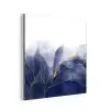 Marmer - Blauw - Marmerlook - Goud - Textuur aluminium wit klein -3d