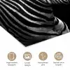 Zebra - Zwart - Wit - Portret - Dieren poster papier klein -closeup_NL