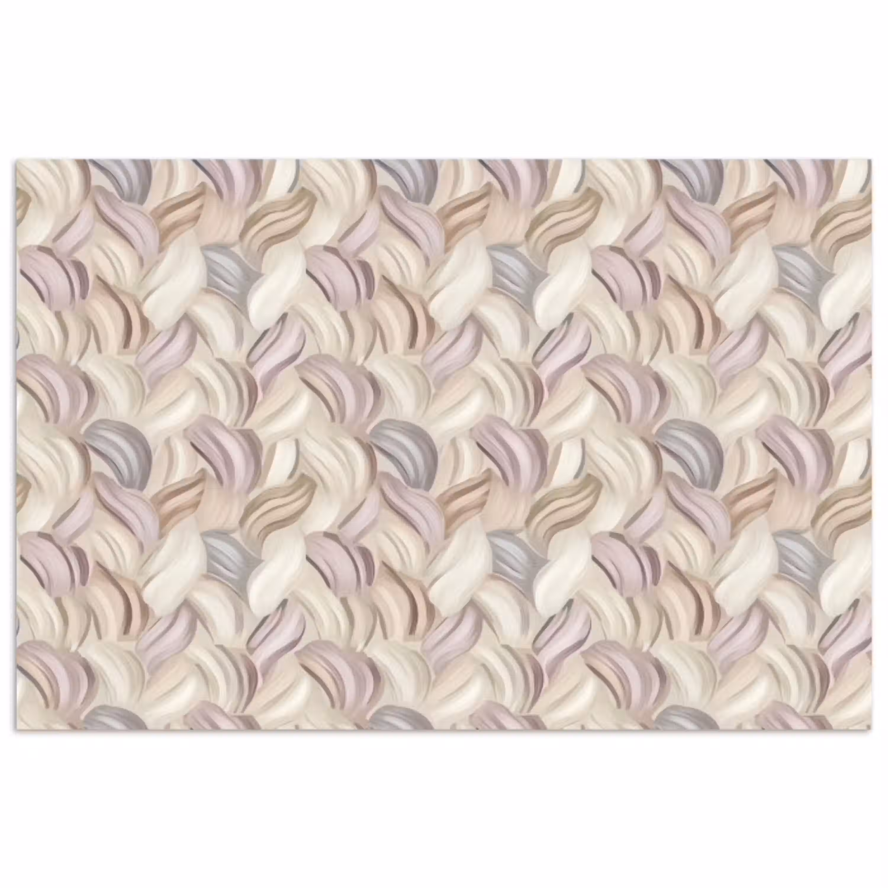Abstract - Golvend - Pastel poster papier klein 62 -3d