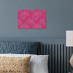 Pioenrozen - Energiek - Roze poster papier klein 62 -sfeer2