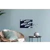 Vissen - Delfts - Blauw - Keramiek Muursticker klein -plant