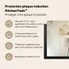 Bloem - Beige - Verf - Schaduw Inductie beschermer vinyl 3mm middel -zzzzzzusp-haakje_FR