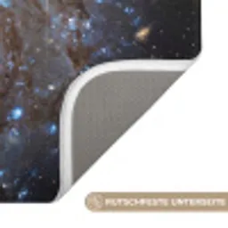Kosmos - Sterrenstelsel - Donker Badmat klein -USP_AntislipDE