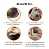 Tafel - Wijn - Fruit Inductie beschermer vinyl 3mm klein -zzzzzzz-td-werking