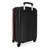 Boho - Zalmroze patroon NBS - Handbagage koffer - Unisex middel -achterkant