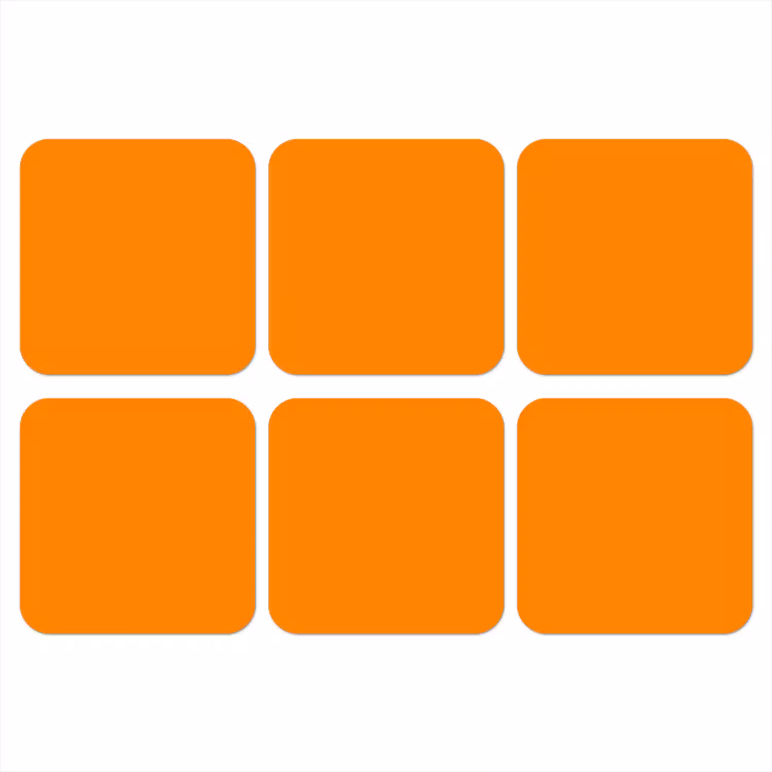 Marigold - Glow - Oranje onderzetter kurk middel 366 -3d