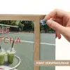 Matcha Club - Tennis - Matcha Light Box met kabel (Wandlamp) klein -USP_websiteprintNL