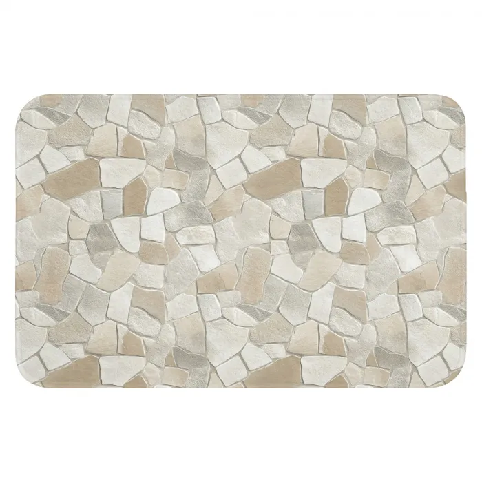 Mozaïek - Stenen - Beige WCmat klein 1009 -3d