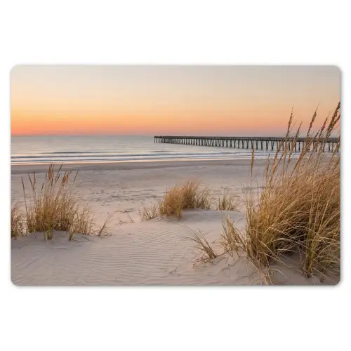 Pier - Zonsondergang - Strand Placemat vinyl groot -zzsfeer1_Kitchenyeah-website