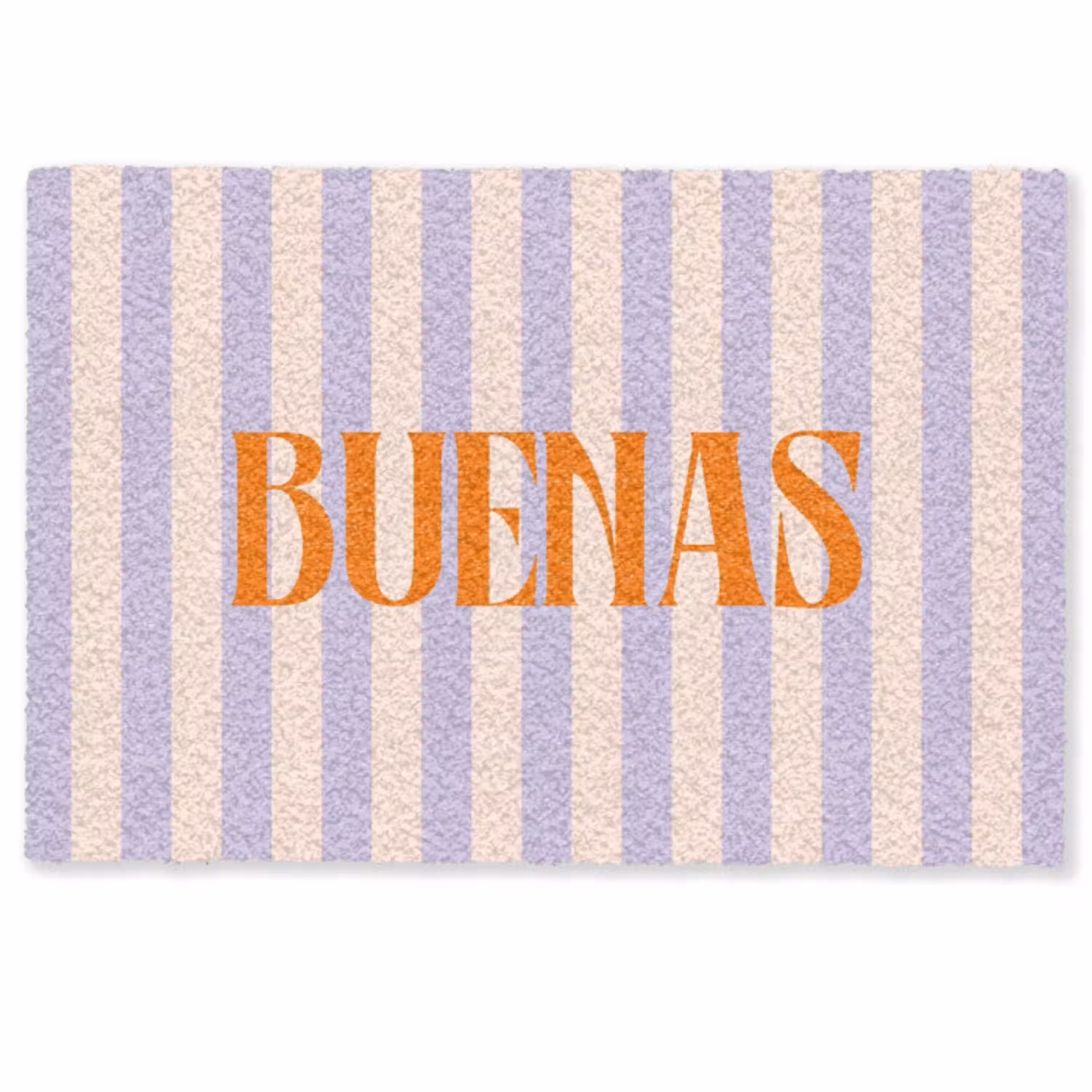 Lila - Oranje - Strepen - Buenas Deurmat klein -zkaufland3d
