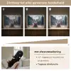Hert - Dieren - Landschap - Winter - Sneeuw Light Box met batterij (Wandlamp) middel -USP_dimbaarNL