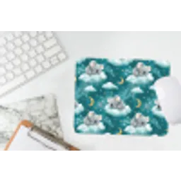 Koala's - Betoverend - Blauw muismat rubber klein 262 -witbureau
