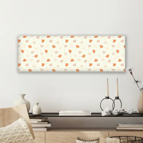 Zee - Dieren - Schelpen - Sinaasappel canvas 2cm klein 828 -sfeer6