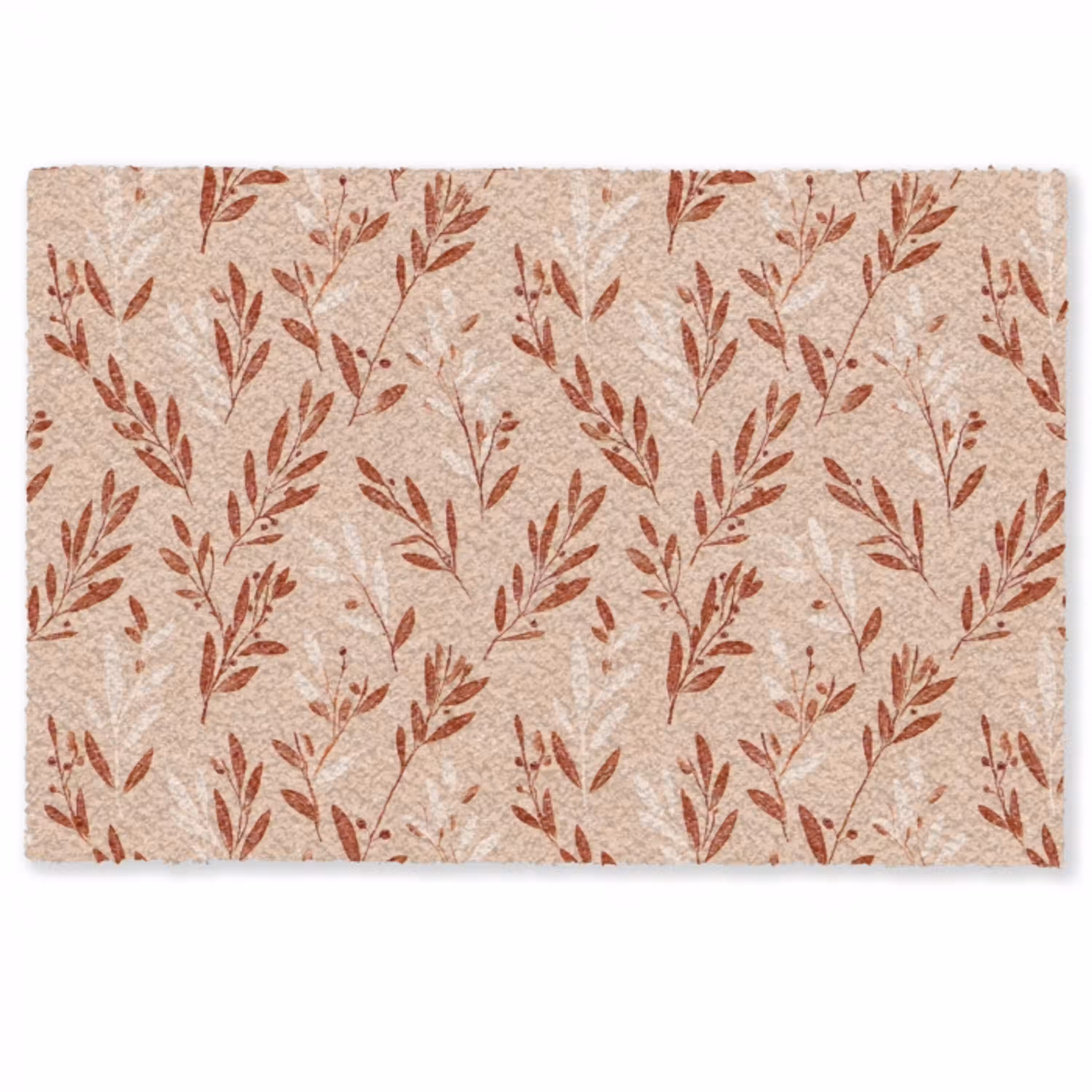 Takjes - Patroon - Bessen - Crème­kleuren Deurmat klein 898 -zkaufland3d