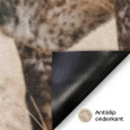 Texas Longhorn - Kalf - Weide - Dieren Deurmat klein -antislip_NL