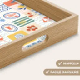 Illustratie - Patroon - Grafisch - Kleur Dienblad Rechthoek middel 911 -USP_HandgreepIT