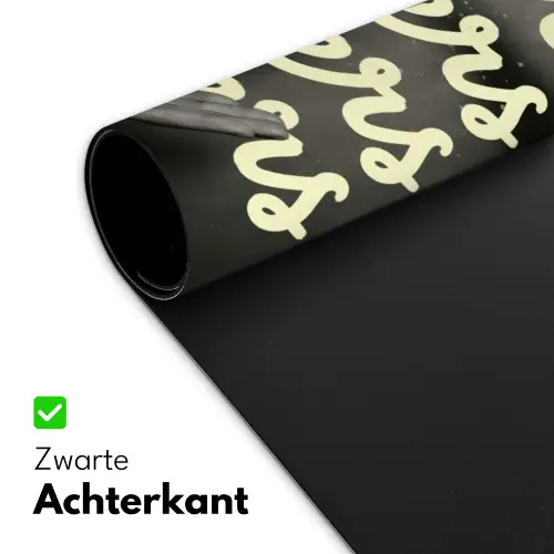 Cheers - Wijn - Zwart - Wit Muismat XXL klein -sfeer2