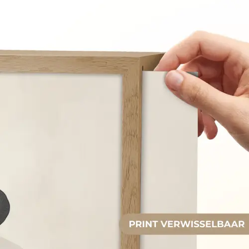 Japandi - Wabi sabi - Beige Light Box met batterij (Wandlamp) middel -USP_websiteprintNL