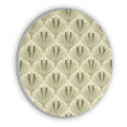 Klassiek - Waaier - Groen Akoestische PET Vilt - Rond klein 838 -3d