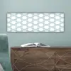 Patroon - Lijn - Design - Hexagon canvas 2cm klein 828 -sfeer4