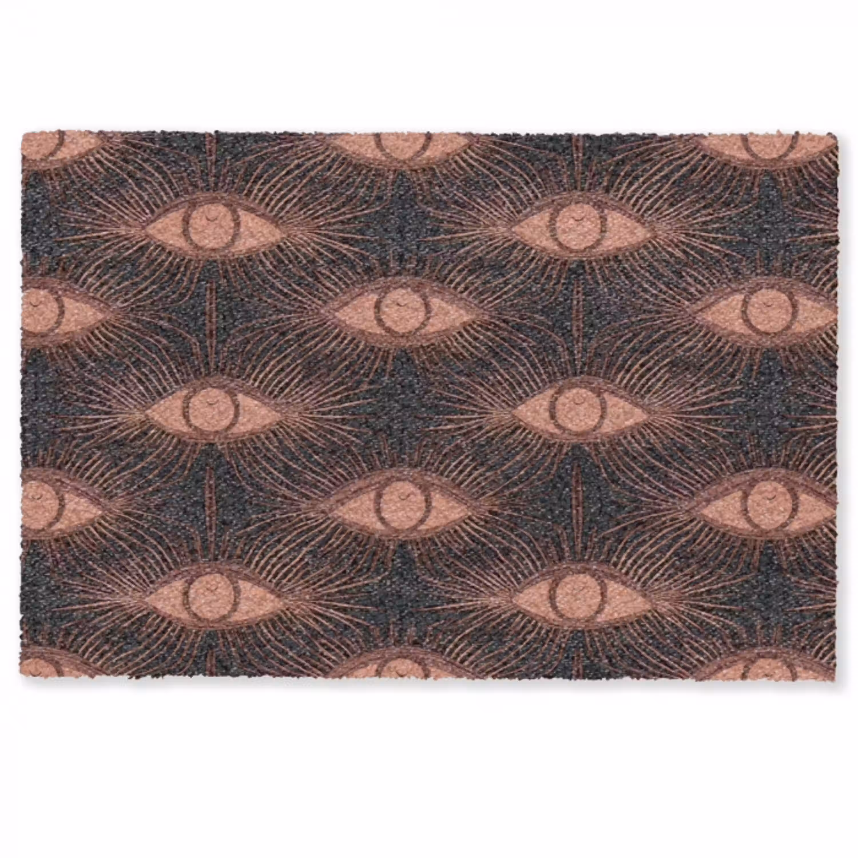 Boheems - Oog - Bruin Deurmat klein 898 -zkaufland3d
