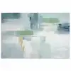 Verf - Moderne kunst - Abstract - Grijs poster papier klein -3d