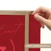 big heart small titties - Hart - Rood Light Box met batterij (Wandlamp) middel -USP_websiteprintNL