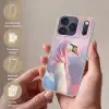 Zwaan - Sjaaltje - Pastelwolken Telefoonhoesje iPhone 17 Pro klein -sfeer3_NL