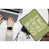 I hate everybody - Groen - Retro laptophoes neopreen klein -bureau