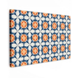 Traditioneel - Tegel - Oranje canvas 2cm klein 34 -z3d