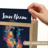 Neon - Voetballer - Kleurrijk Light Box met kabel (Kinderlampje) klein -USP_websiteprintNL