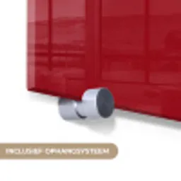 Minimalistisch - Lijnillustratie - Rood plexiglas 5mm klein -zzsysteem_NL