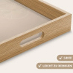Japandi - Beige - Modern Dienblad Rechthoek middel -USP_HandgreepDE
