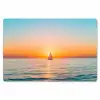 Zee - Zeilboot - Zonsondergang Placemat vinyl groot -zzsfeer1_Kitchenyeah-website